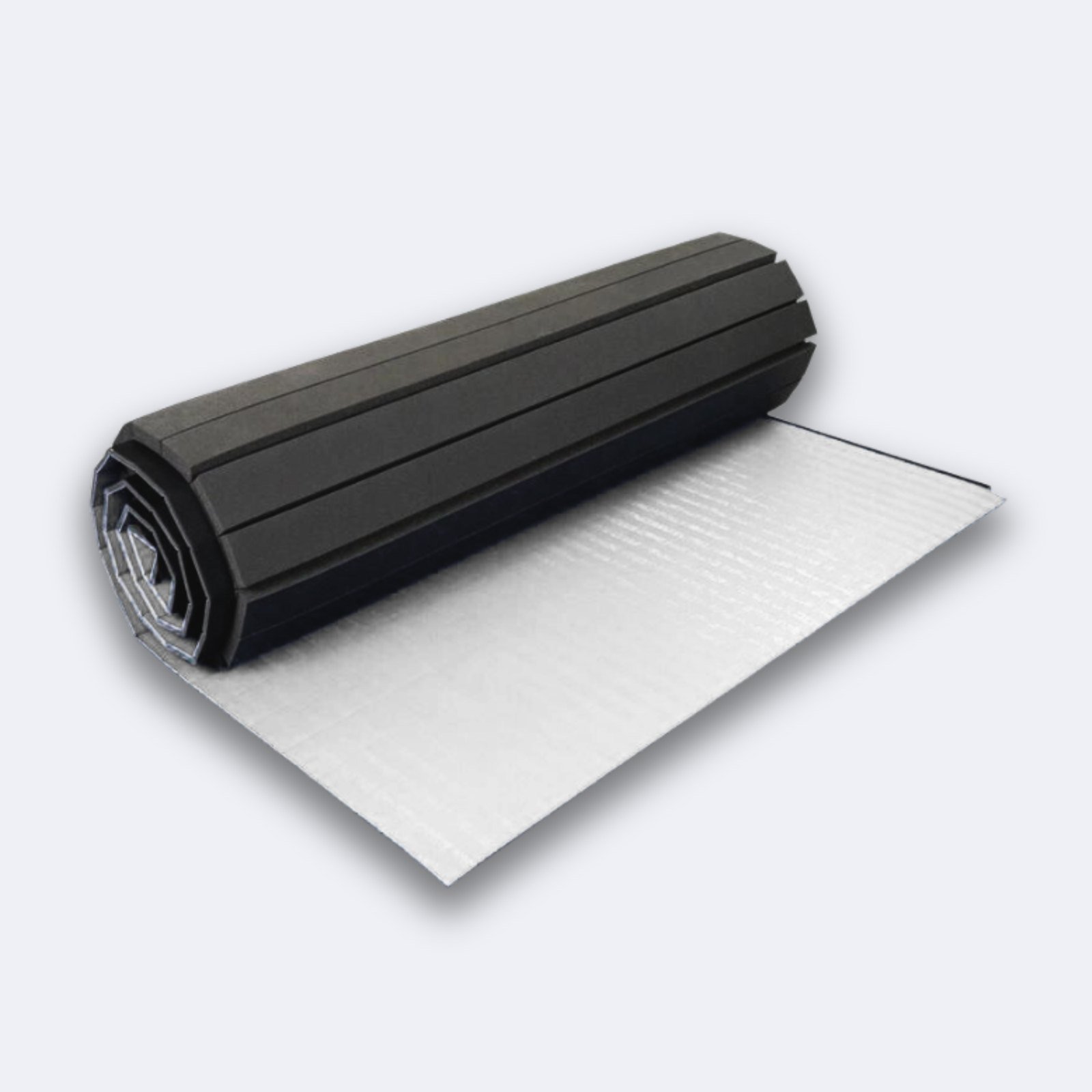 White tatami roll-out mat
